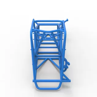 Frame of Silver Crown Car Version 3 Scale 1:25 - Model thumbnail 13