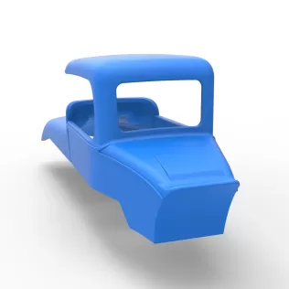 Shell of Vintage Sprint car Scale 1:25 - Model thumbnail 10