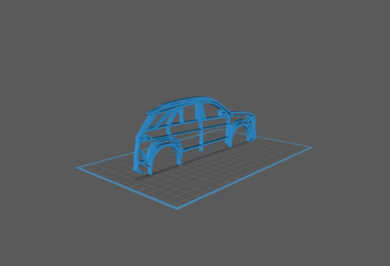 Mercedes - AMG GLE Wall Art - Model preview 1