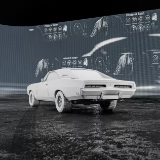 Dodge Charger 1969 #RoZ - Model thumbnail 4