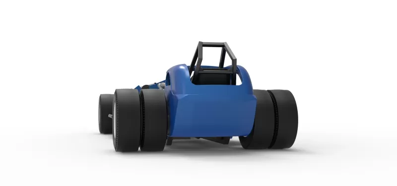 Vintage AWD Dragster Scale 1:25 - Model preview 15