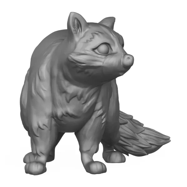 Racoon - Model preview 2