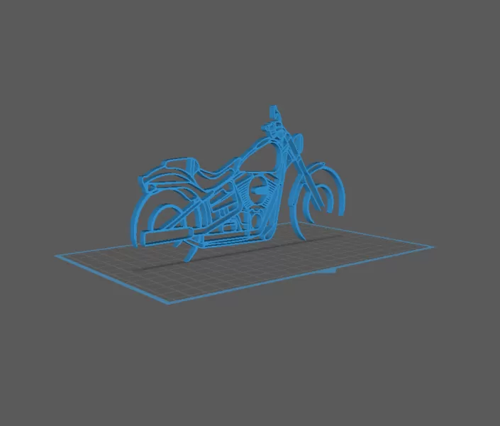 Harley Davidson - Breakout Wall Art - Model preview 2