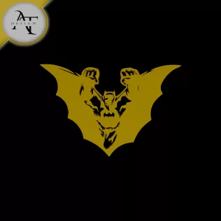 Batman - Superhero - Silhouette - 2D Wall Art Decor