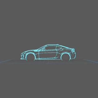 Toyota - GT86 2017 Wall Art