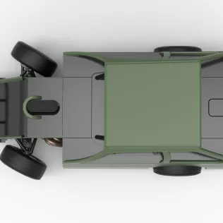 Mod Lite Race car while turning Version 2 Scale 1:25 - Model thumbnail 11