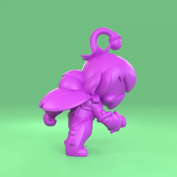 Lily (Original) - Brawl Stars - Model preview 1