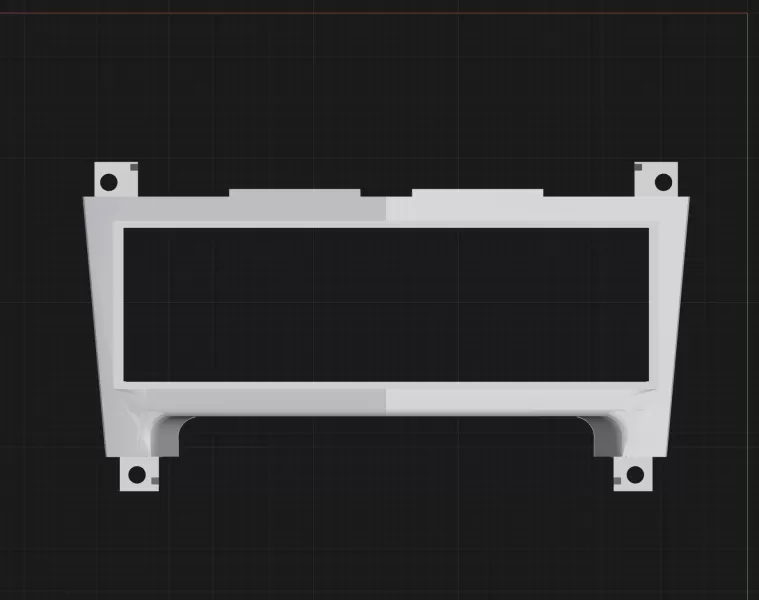 PEUGEOT 607 1 DIN STEREO SPACER - Model preview 1