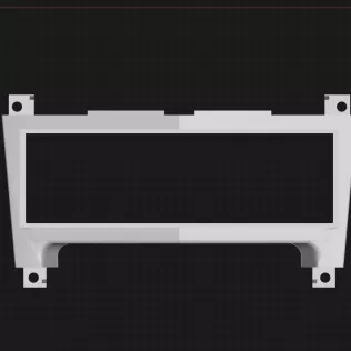 PEUGEOT 607 1 DIN STEREO SPACER - Model thumbnail 1