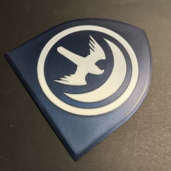 Game of Thrones Sigil of House Arryn Coaster - Model preview 4