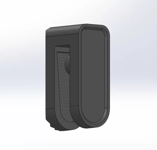 🧲 Friction-Grip Towel Holder | No Drilling • One-Piece Print • - Model preview 4