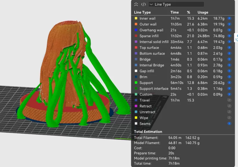 Hilary Swank 3D Bust Print - Model preview 2