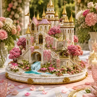 Blossom Crown Castle STL File for 3D Print