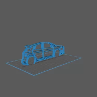 Ford - Focus RS 3 Wall Art - Model thumbnail 1
