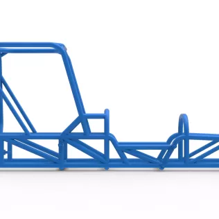 Frame of Dirt Silver Crown Champ car Version 2 Scale 1:25 - Model thumbnail 13
