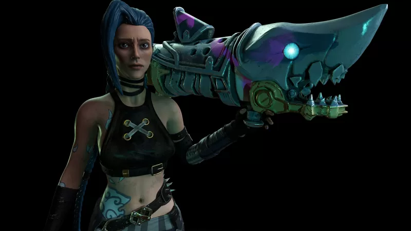 Jinx from arcane - Model preview 2