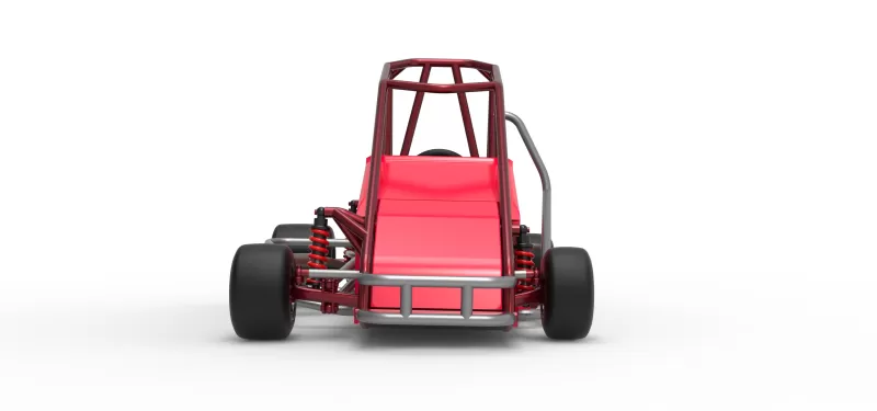 Quarter Midget Scale 1:16 - Model preview 7