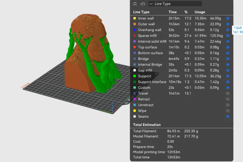 Lyuben Karavelov 3D STL (Любен Каравелов) - Model preview 5