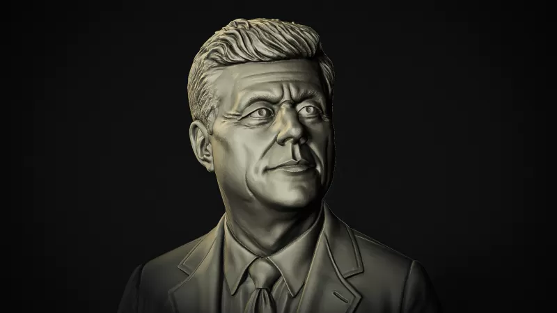 John F. Kennedy #RoZ - Model preview 6