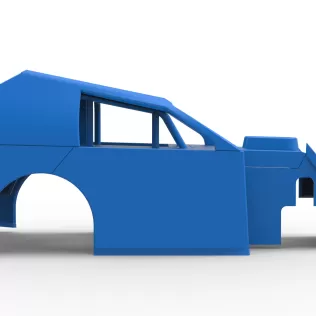 Shell of Mod Lite Race car Scale 1:25 - Model thumbnail 15