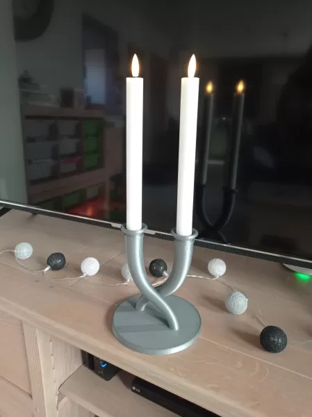 Art Deco Candelabra - Model preview 1