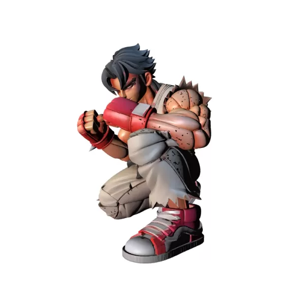 Street Fighter Boy 3D Model - Model preview 5