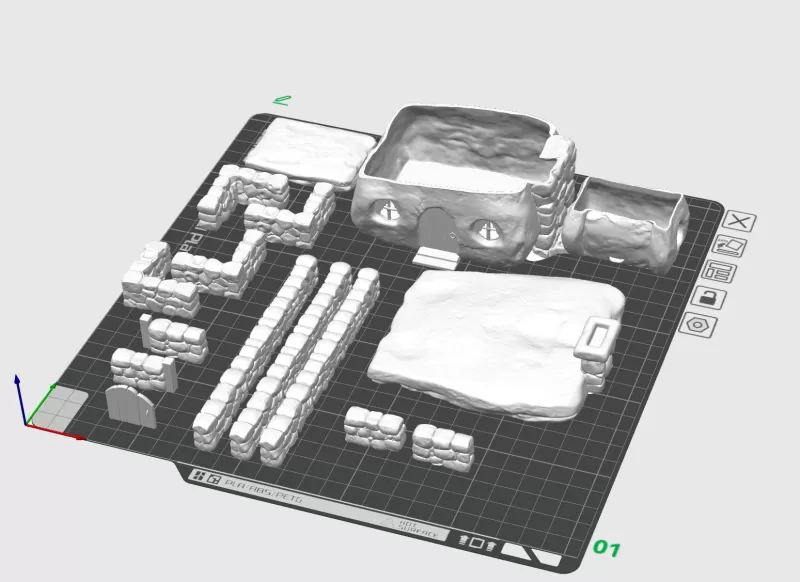 Stone Age Cartoon House #RoZ - Model preview 9