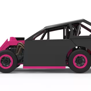 Mod Lite Race car Version 2 Scale 1:25 - Model thumbnail 9