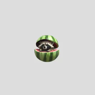 Raccooni Watermelunni