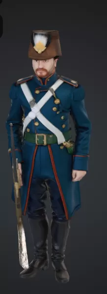 Soldatnpreussen 18 jahrhundert - Model preview 1