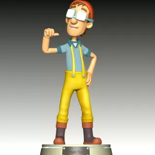 Captain Turbot Fan Art - Model thumbnail 2