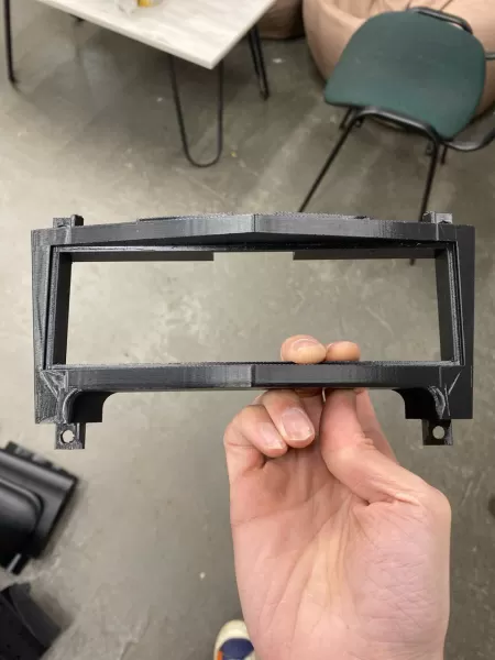 PEUGEOT 607 1 DIN STEREO SPACER - Model preview 5