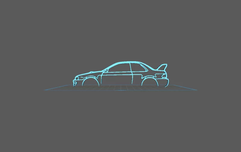 Mitsubishi - Lancer EVO - Model preview 2
