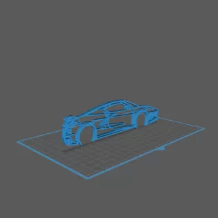 Chevrolet - Corvette C8 Wall Art - Model thumbnail 1