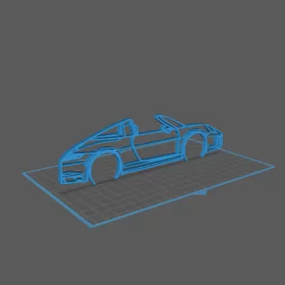 Porsche - 991 Targa 4S - Model thumbnail 1