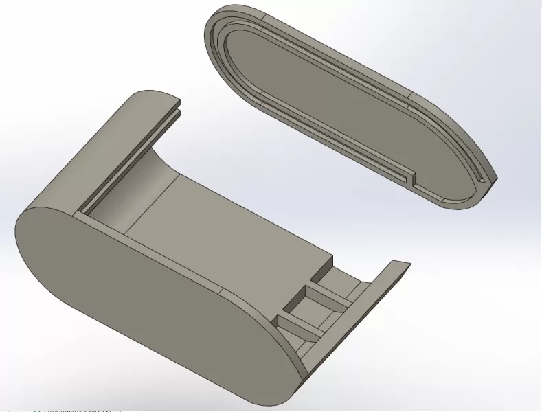 🔥 TRENDY MODULAR SLIDING STORAGE – Smart Space Organizer 🔥 - Model preview 3