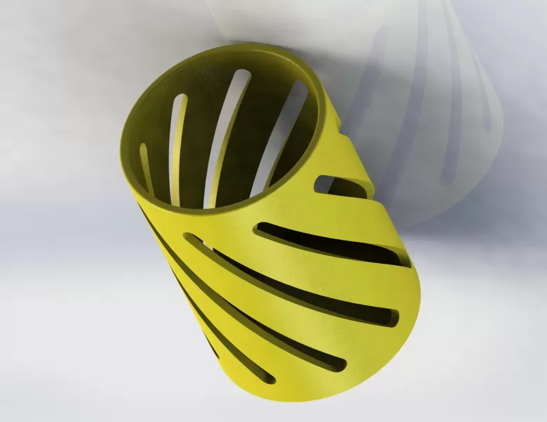 Pencil Holder Desk Organizer - Model preview 7