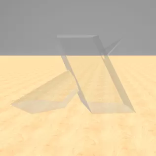 Intersection of Pyramid and Parallelepiped - Model thumbnail 9