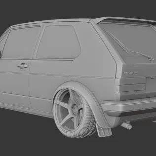 Volkswagen Golf mk1 - Model thumbnail 2