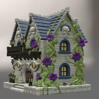 Cursed Watcher Manor STL File for 3D Print - Model thumbnail 5