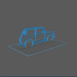 Lada - Niva Wall Art - Model thumbnail 1