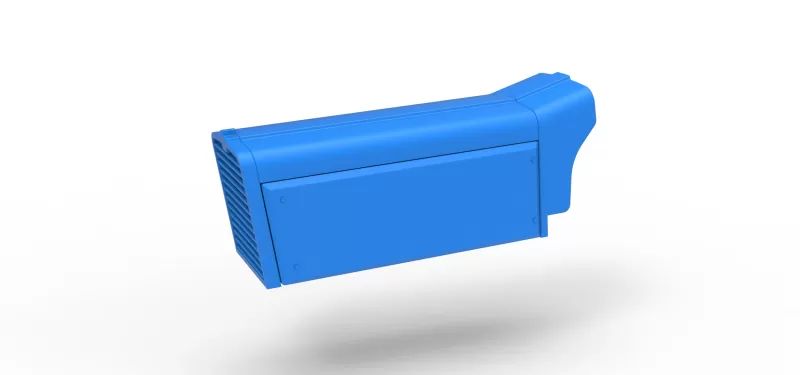 Hood of Pulling tractor Version 8 Scale 1:25 - Model preview 1