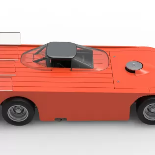 Vintage Asphalt Outlaw Super late model 1:25 - Model thumbnail 23