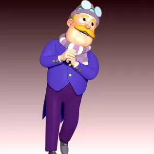 Mayor Humdinger FanArt - Model thumbnail 4