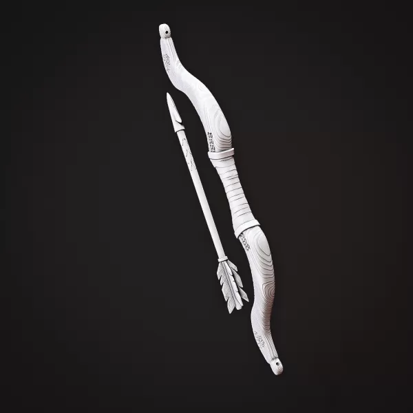 Viking Bow & Arrow #RoZ - Model preview 2