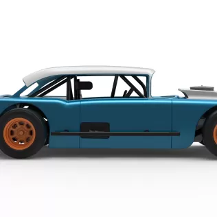 Vintage Asphalt Modified stock car V11 Scale 1:25 - Model thumbnail 22