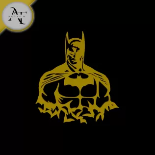 Batman - Superhero - Silhouette - 2D Wall Art Decor
