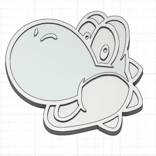 Tête de Yoshi - Mario Bross