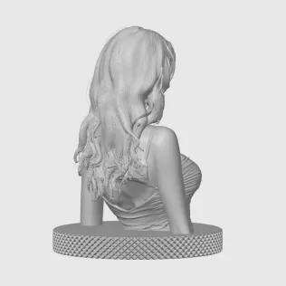 Alice Greczyn 3D Bust Print - Model thumbnail 8