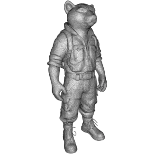 Anthro & Creature Character Collection – Kitbash + High-Poly 3D - Model thumbnail 3